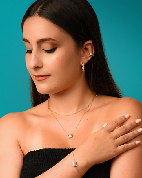Clover D’Amour Hoop Earrings